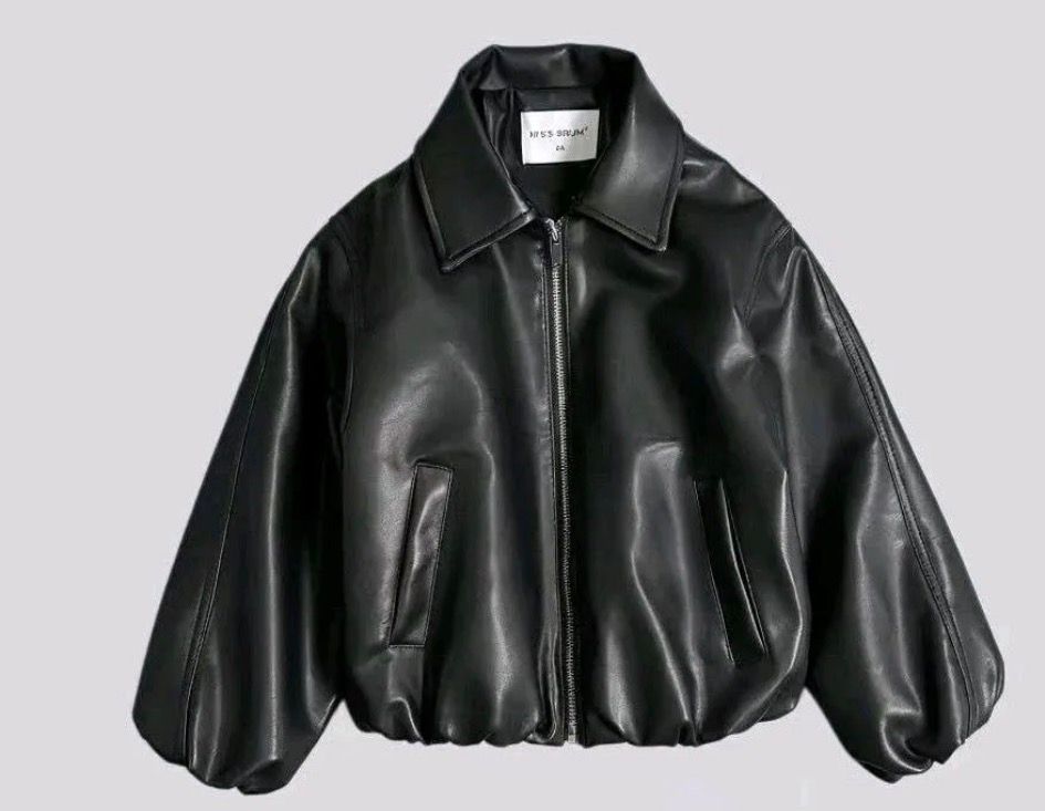 Giubbino Balloon in Ecopelle Da Bambina