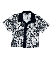Jasper Camicia Rete Floreale Da Neonato