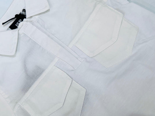 Jasper Polo Camicia In Cotone Da Neonato