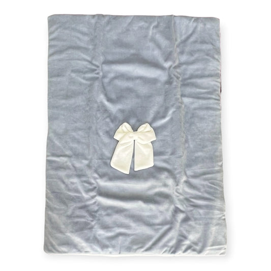 La Favoletta Coperta in Ciniglia Con Fiocco Made in Italy