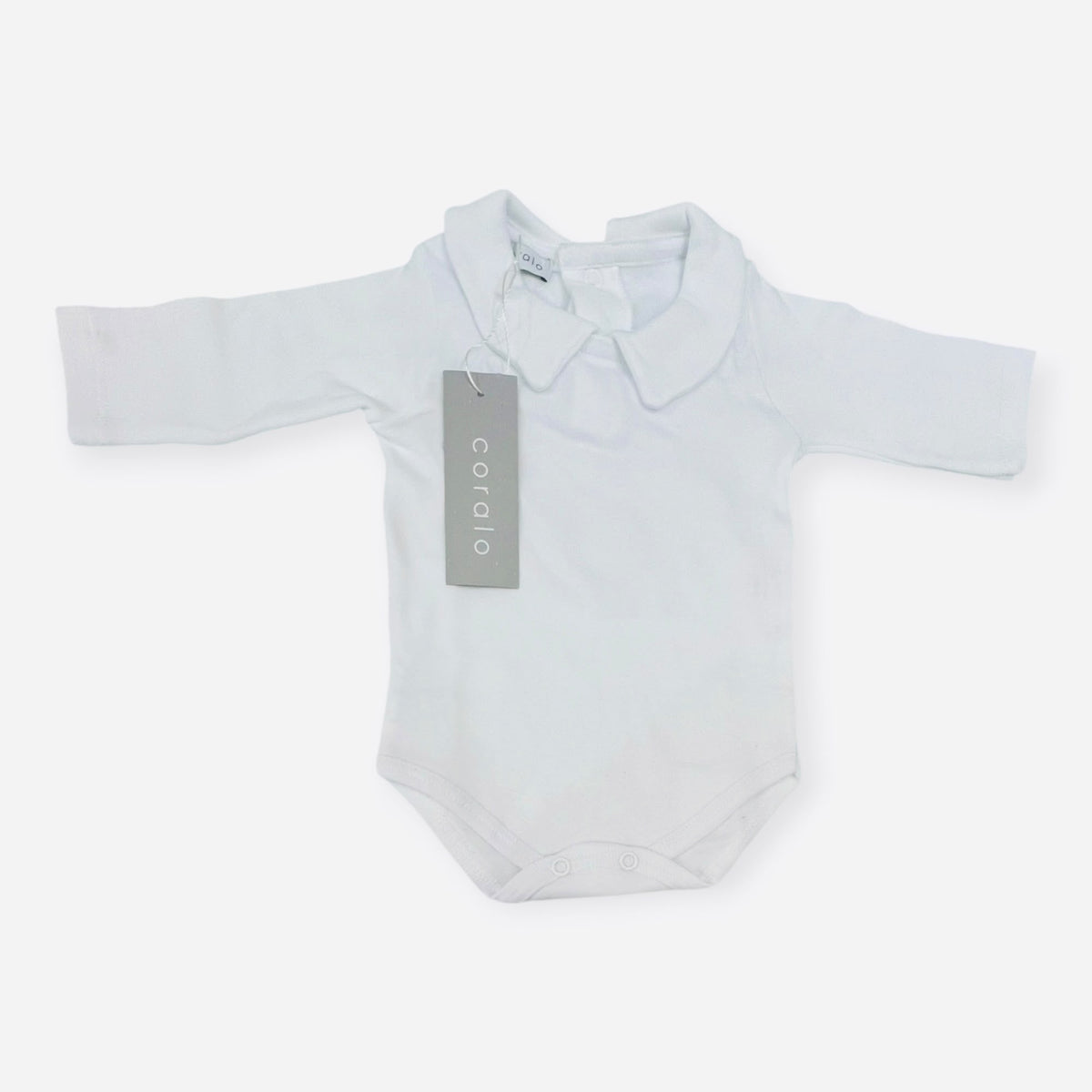 Coralo Body Caldo Cotone Colletto a Polo da Neonato