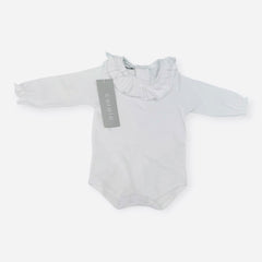 Coralo Body Caldo Cotone Colletto con Rouches da Neonata