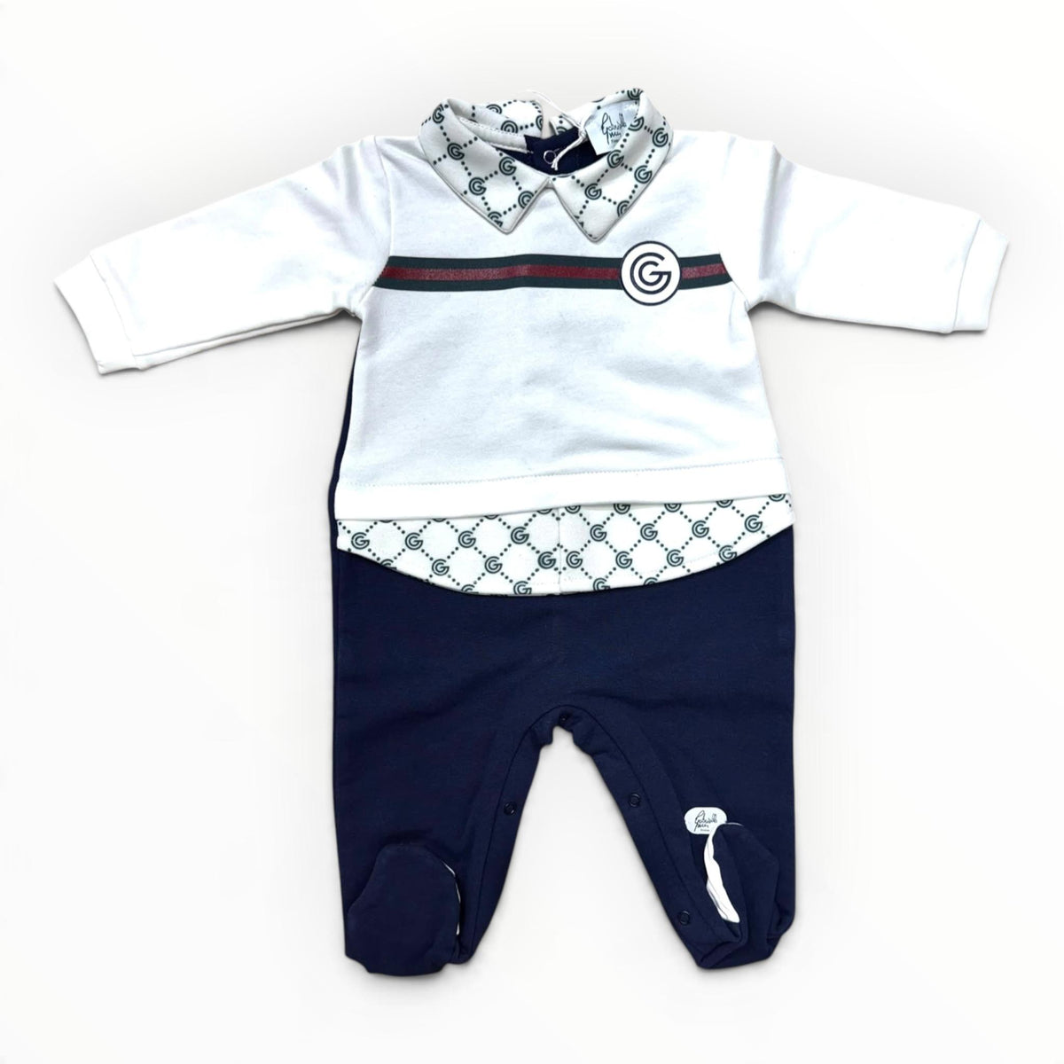 G. Gucci Tutina in Felpa Da Neonato