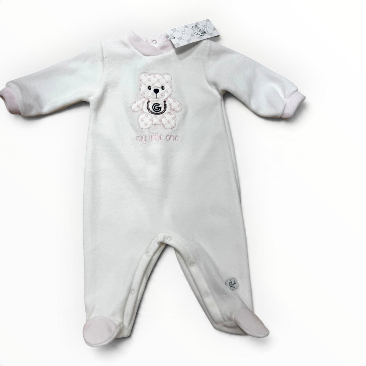 G. Gucci Tutina in Ciniglia Da Neonata