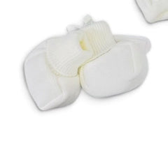 Pappa e Latte Scarpine in Lana Da Neonati