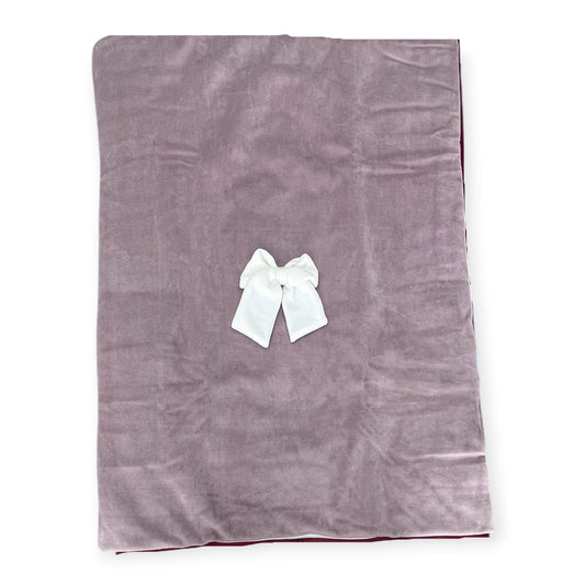 La Favoletta Coperta in Ciniglia Con Fiocco Made in Italy