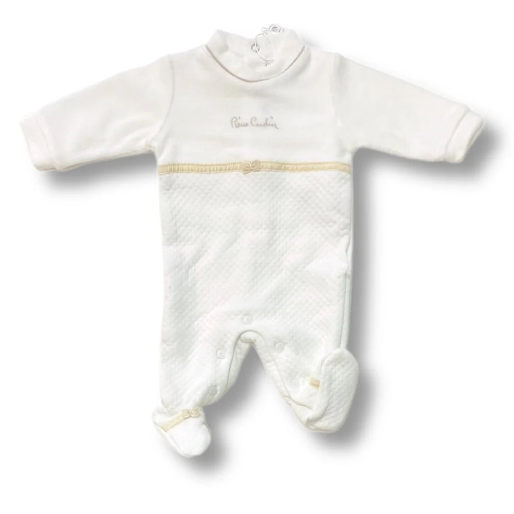 Pierre Cardin Limited Edition Tutina in Ciniglia e Felpa Da Neonata