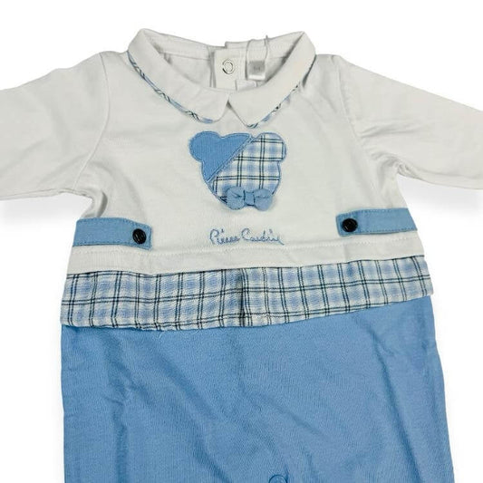 Tutina Pierre Cardin 100% Cotone Da Neonato