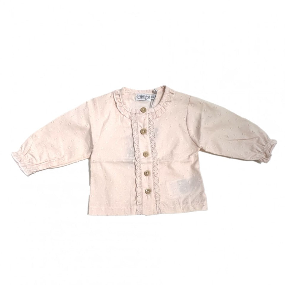 Camicia Dirkje Neonata con Ricami