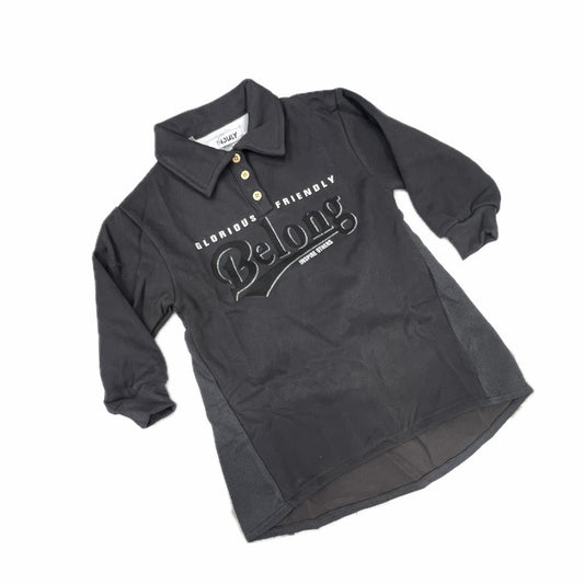 Abito Polo in Felpa da Bambina